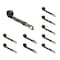 Tie 4 Safe 2" x 10' Wheel Lasso Lift Strap w/ Flat Snap Hook Tow Dolly , 10PK TWS21-2510-M3-BLK-C-10 - alternate 1